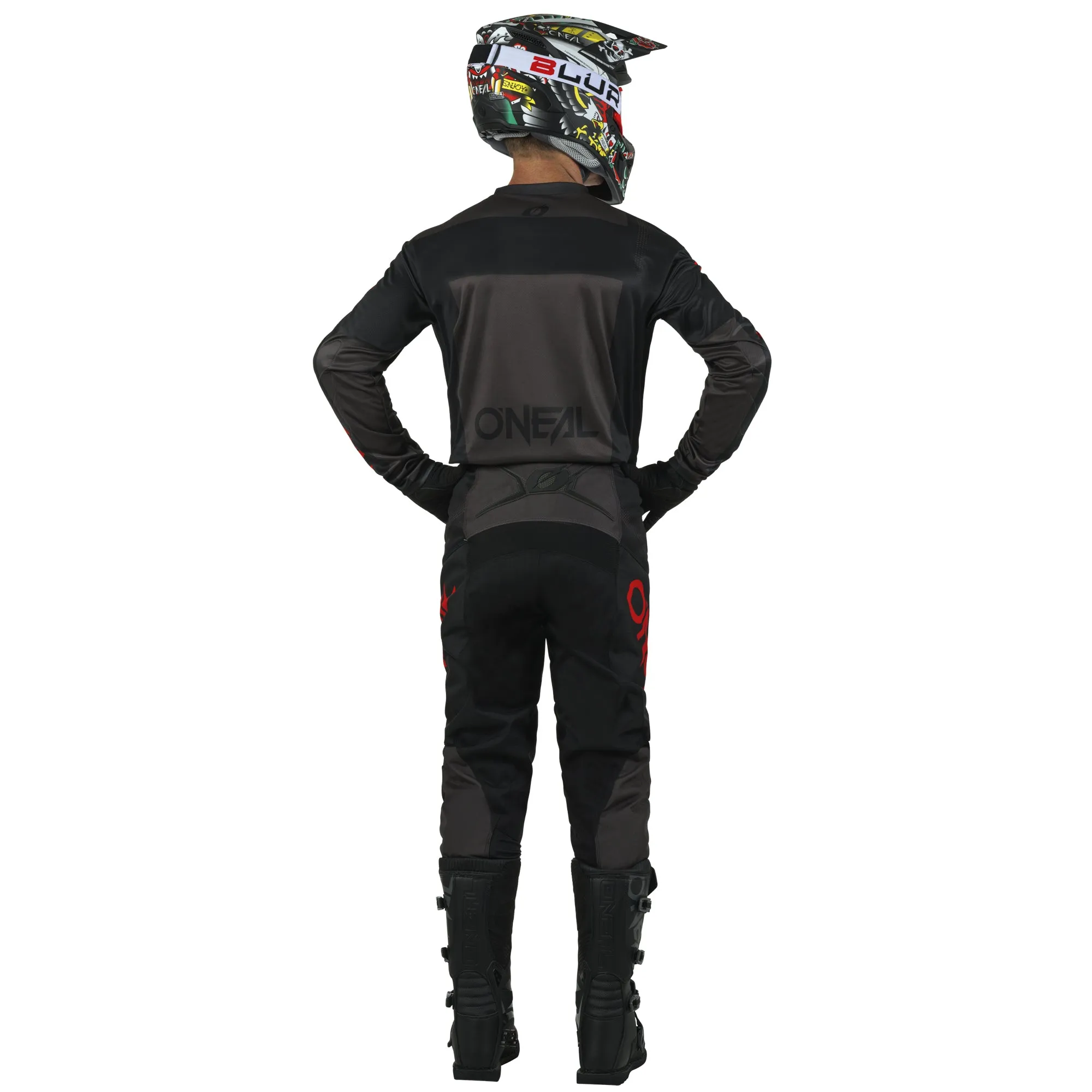 O'NEAL Element Racewear V.5 Pants Black/Gray/Red