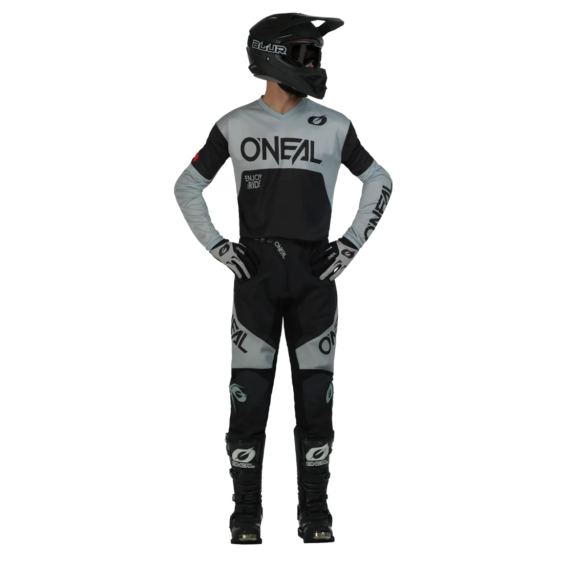 O'NEAL Youth Element Racewear V.3 Pants Black/Gray