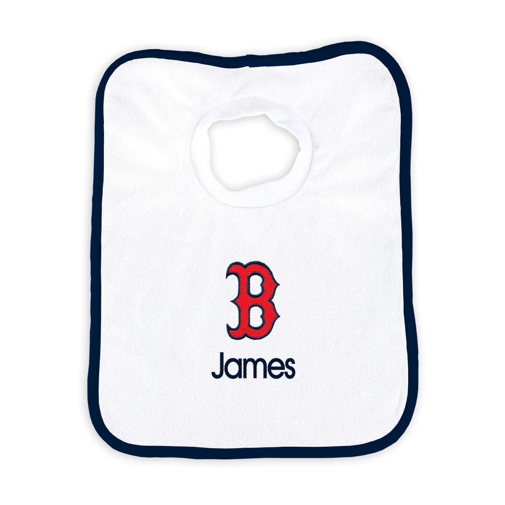 Personalized Boston Red Sox "B" Bib