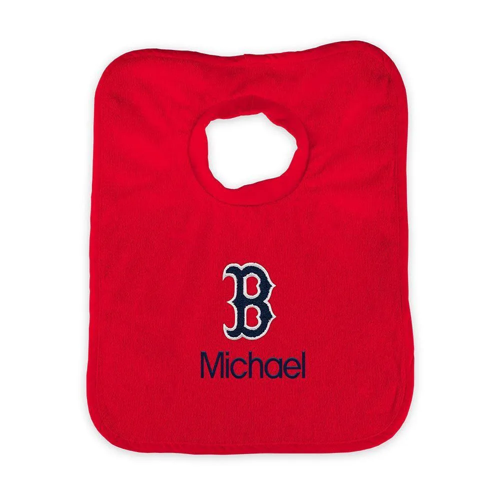 Personalized Boston Red Sox "B" Bib