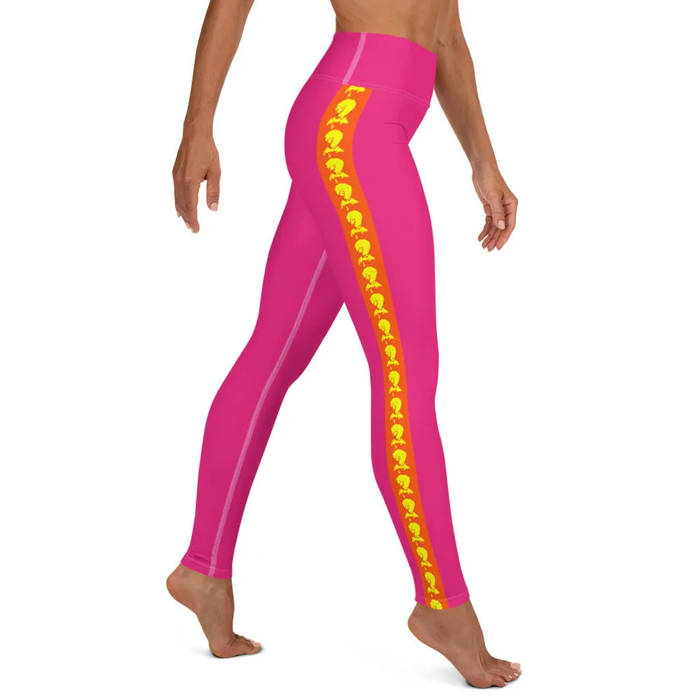 Pink Yoga Leggings.