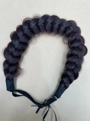 Plait Headband Chocolate Brown
