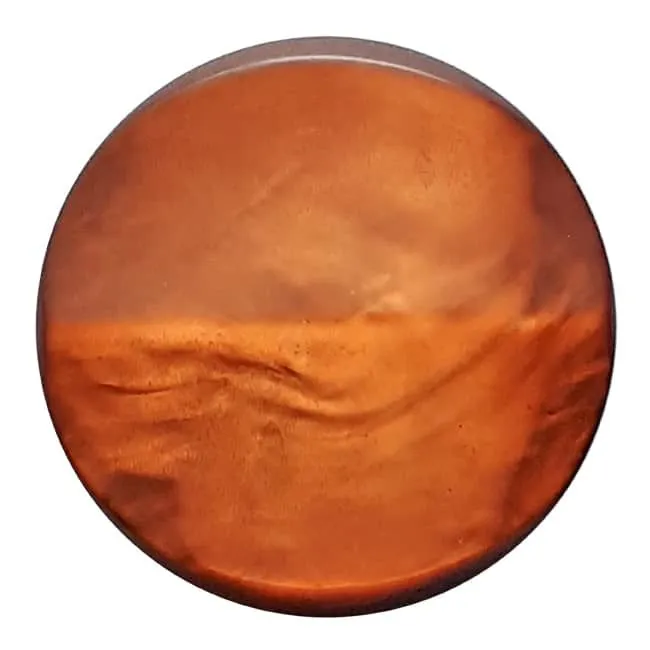 Polyester Pearl Imitation mat Button with shank - Size: 25mm