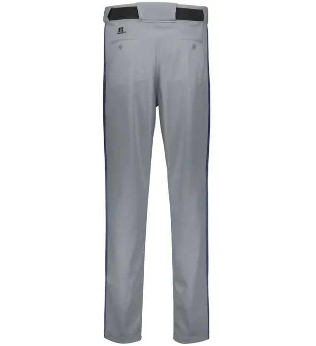 Russell Baseball Grey with Navy Change Up Piped Youth Baseball Pants