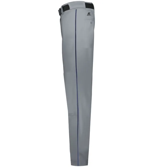 Russell Baseball Grey with Navy Change Up Piped Youth Baseball Pants