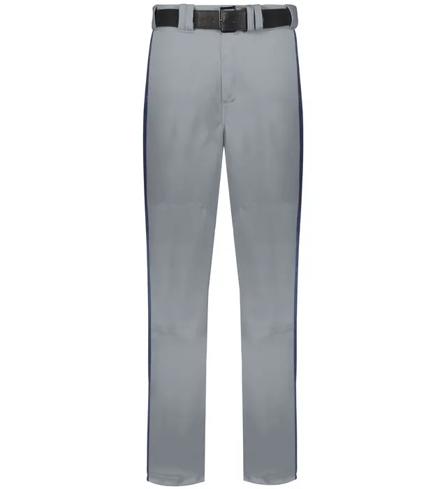 Russell Baseball Grey with Navy Change Up Piped Youth Baseball Pants