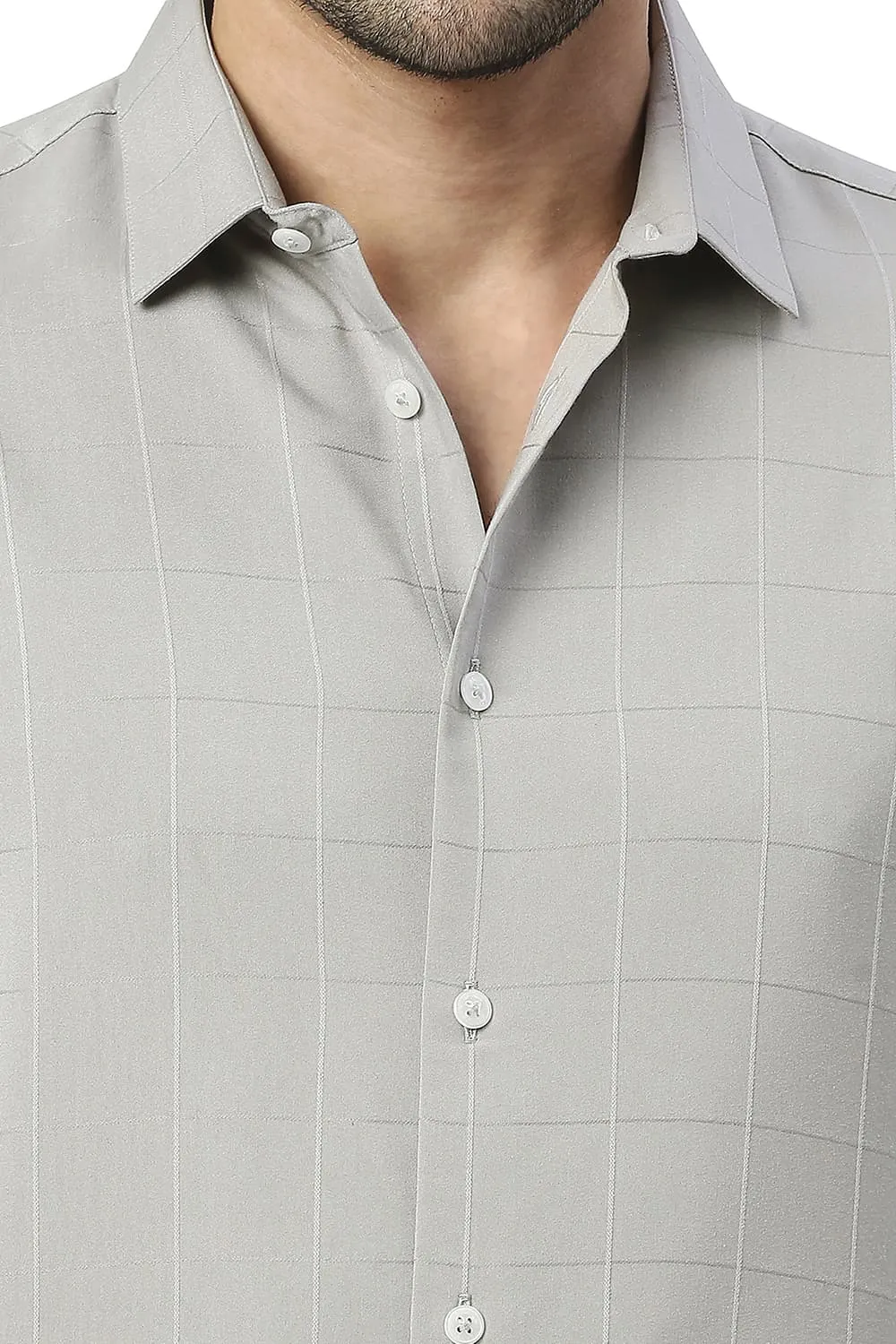 Slim Fit Tencel Poly Stretch Shirt