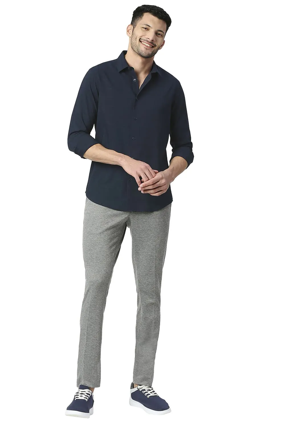 Slim Fit Tencel Poly Stretch Shirt