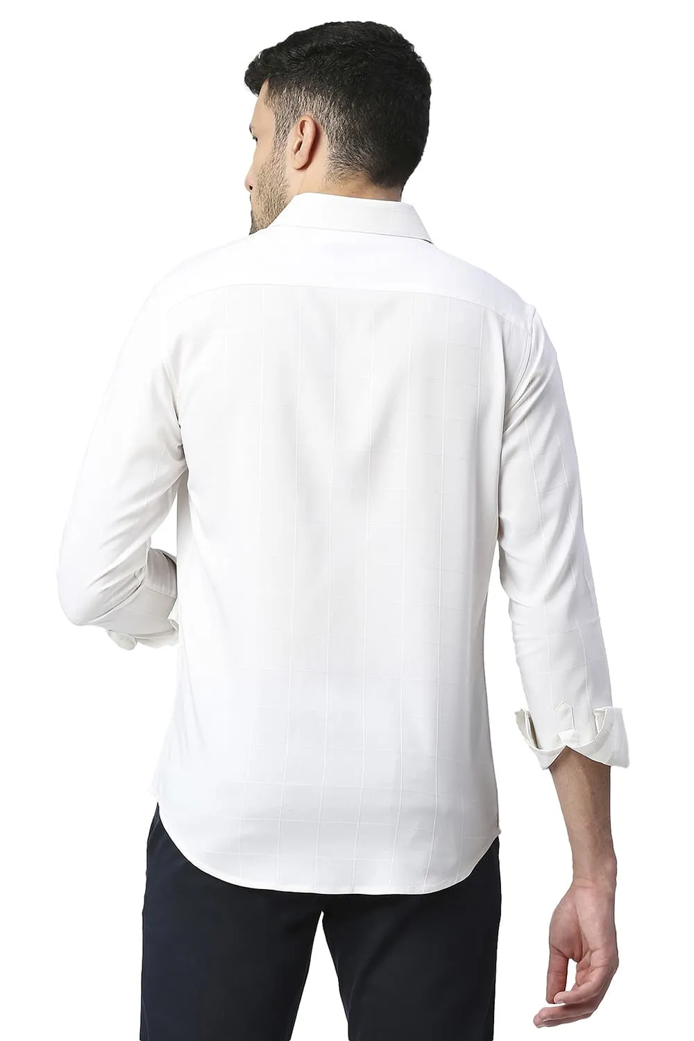 Slim Fit Tencel Poly Stretch Shirt