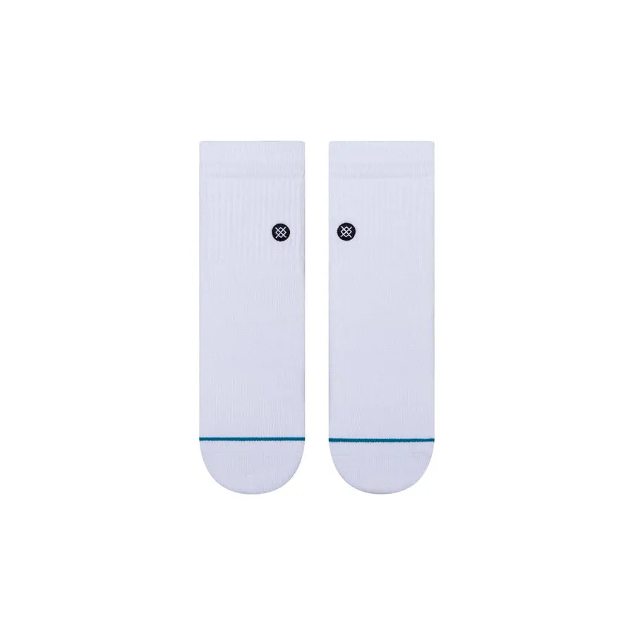 Stance Socks - Icon Quarter White