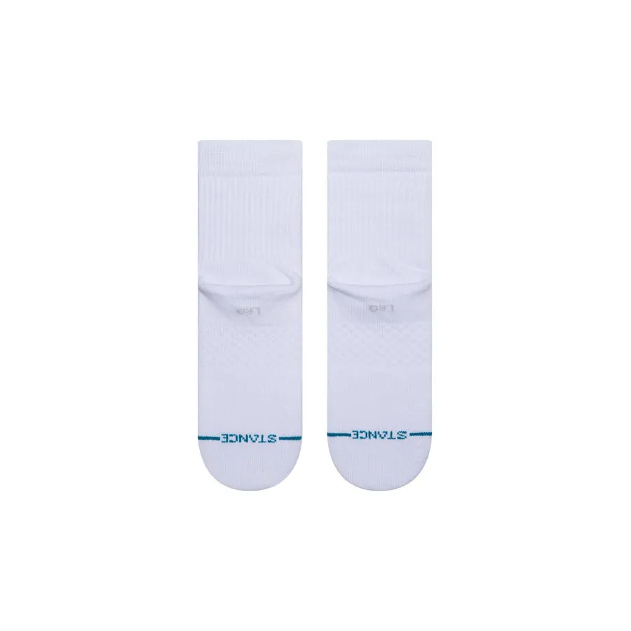 Stance Socks - Icon Quarter White