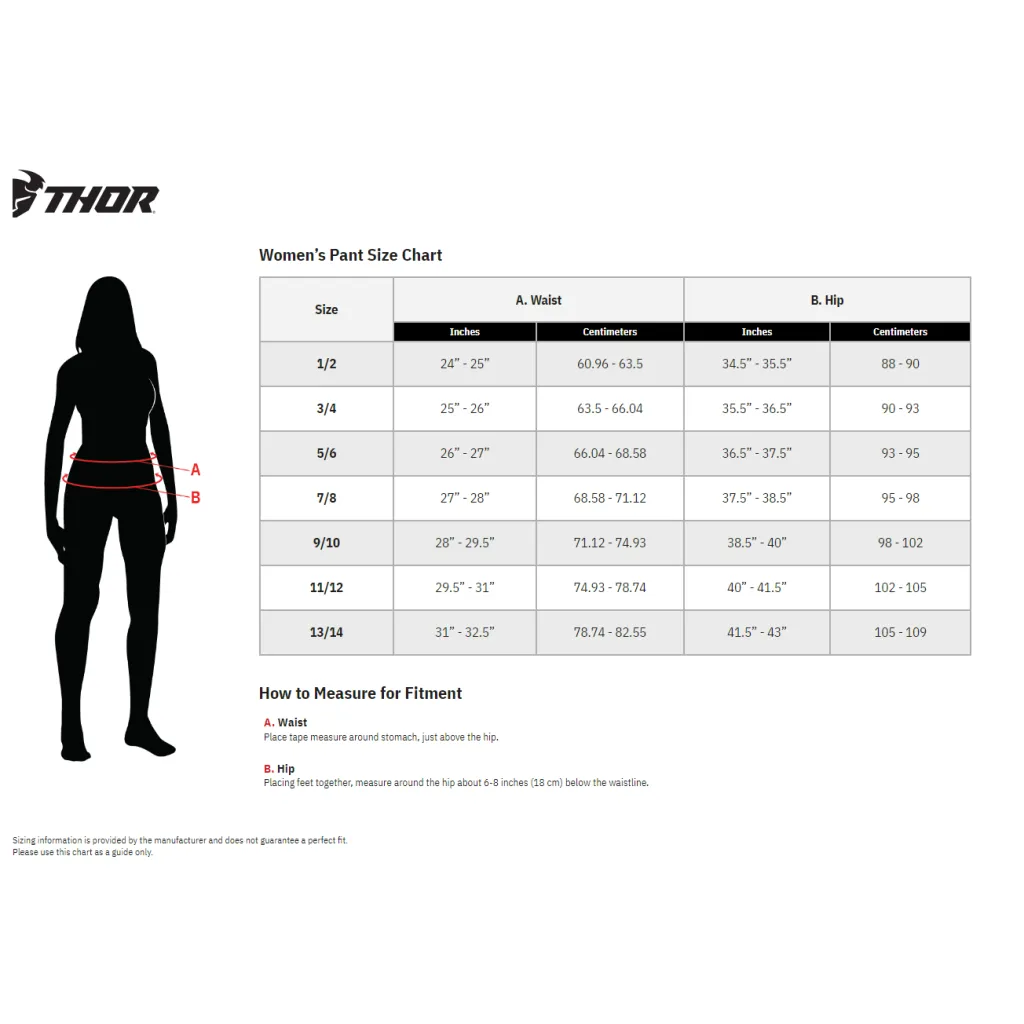 Thor 2025 Women's Sportmode Pants