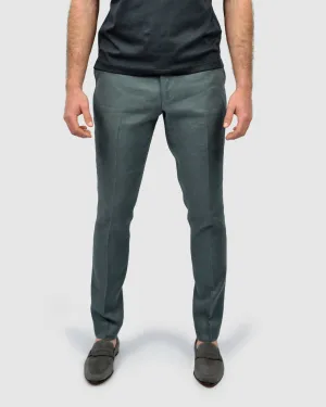 VINCENT & FRANKS S197641 SLIM GREY LINEN TROUSER