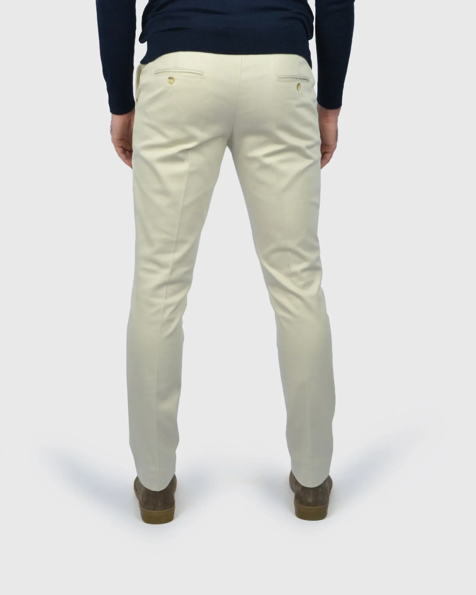 VINCENT & FRANKS S22VF8164 STONE SLIM TROUSER
