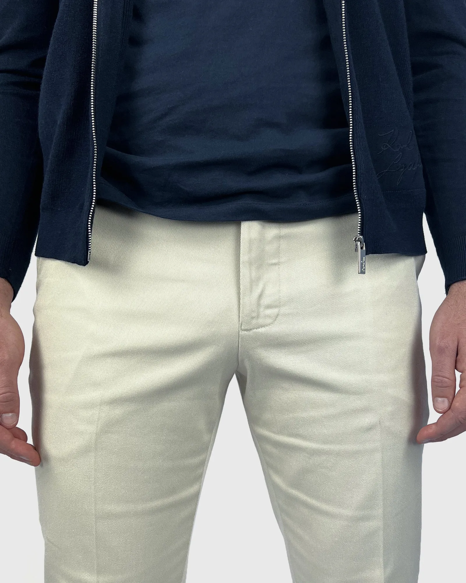 VINCENT & FRANKS S22VF8164 STONE SLIM TROUSER