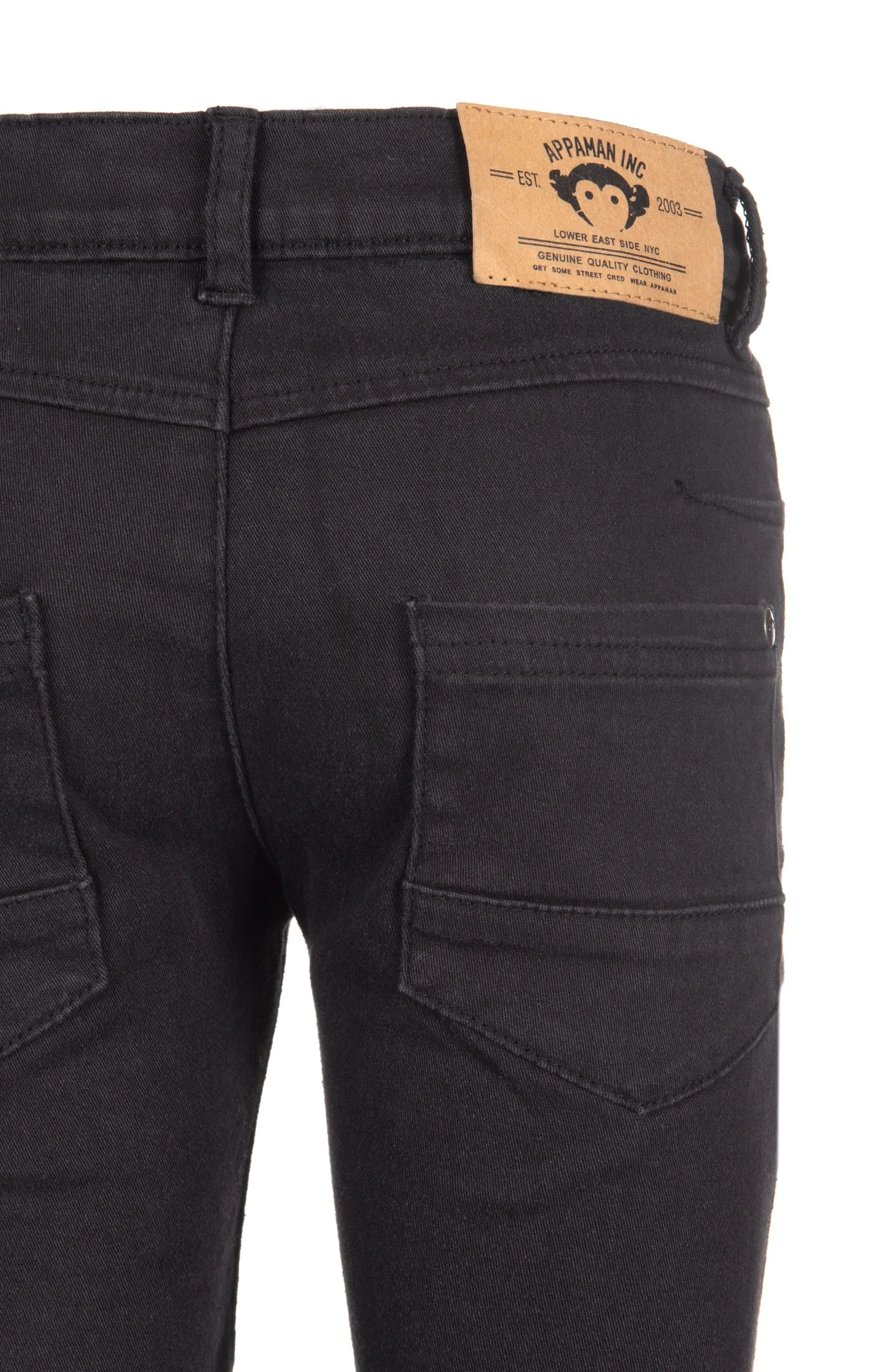 Vintage Black Twill Pant
