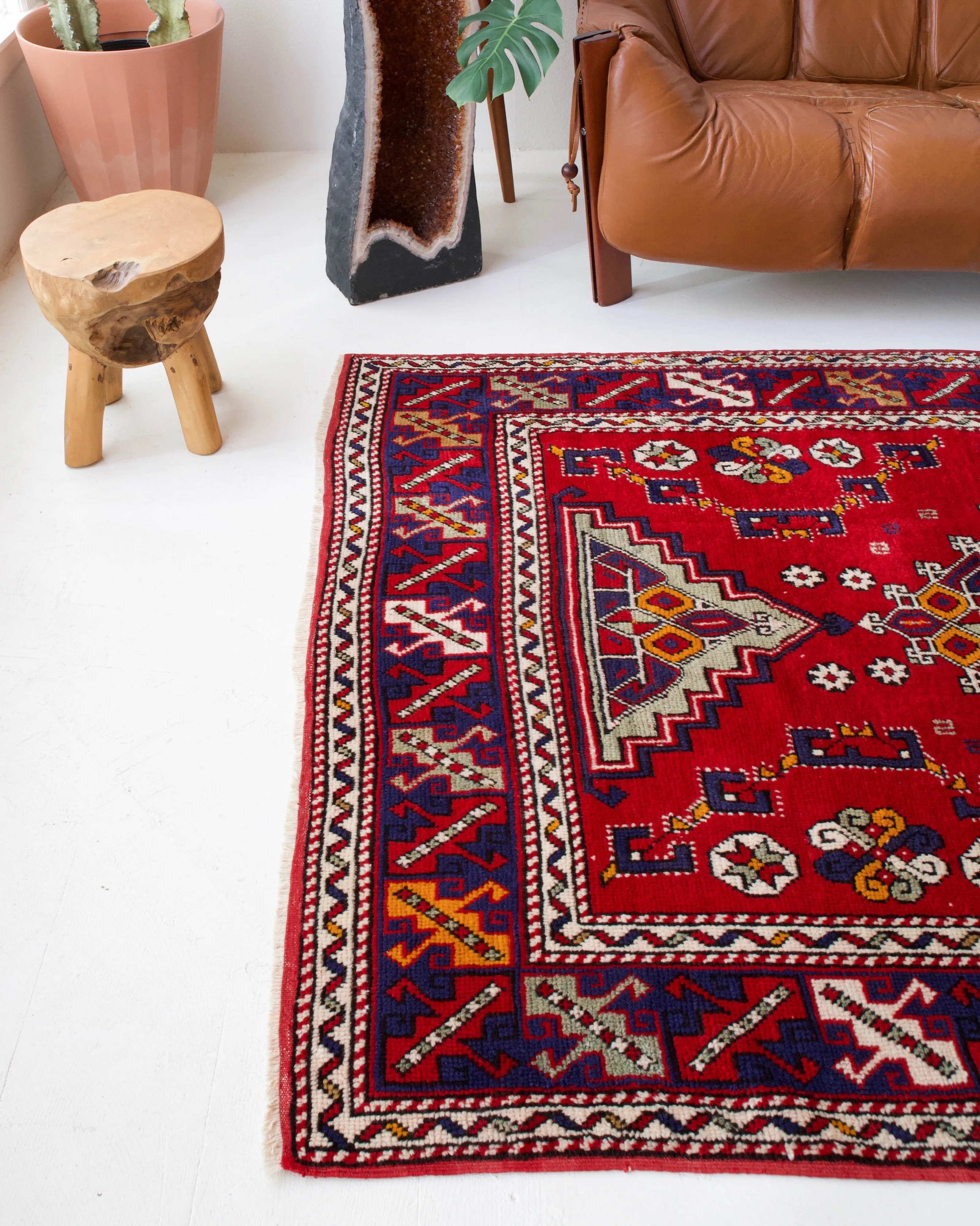Vintage Canakkale Rug 5'4"x8'2"