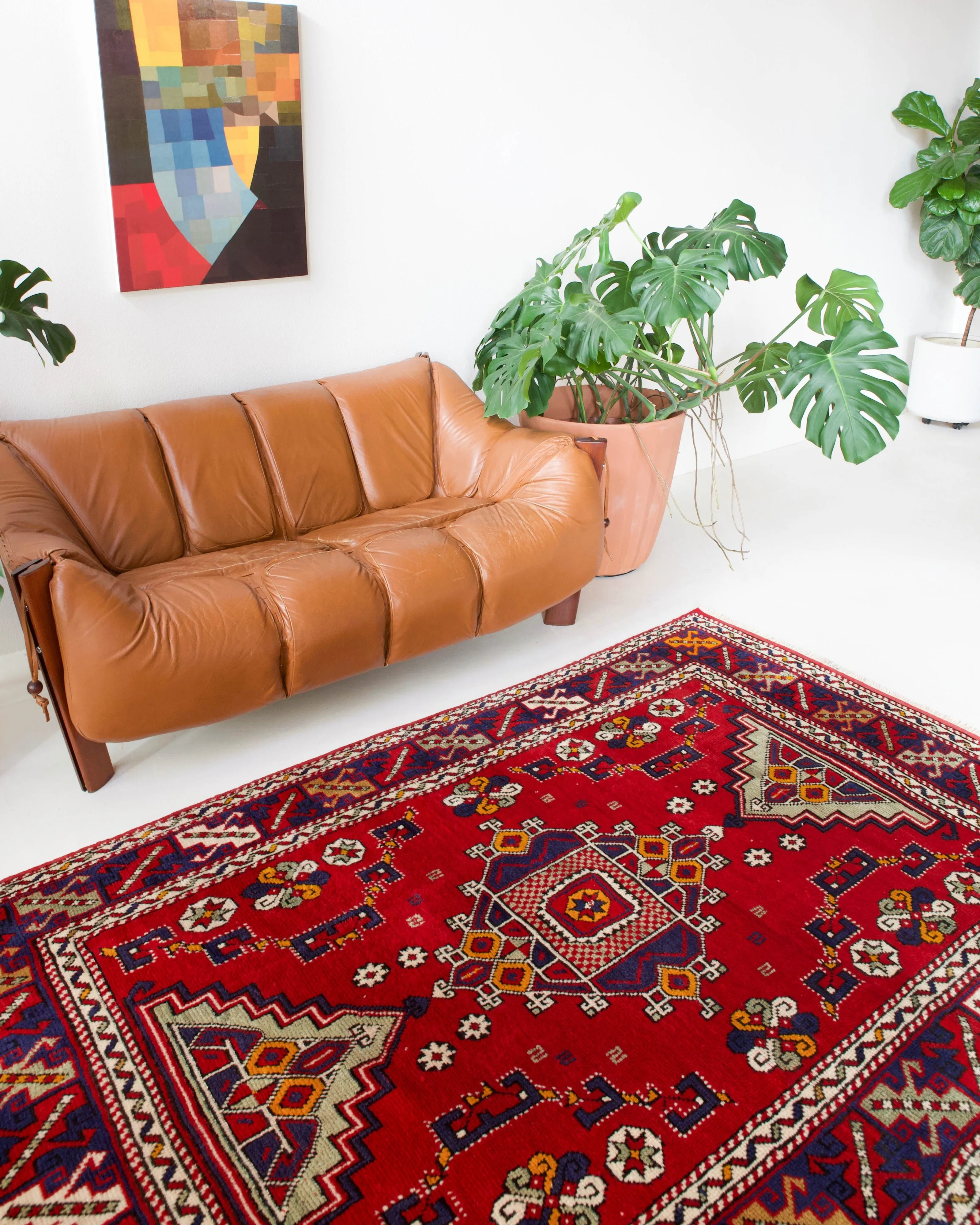 Vintage Canakkale Rug 5'4"x8'2"