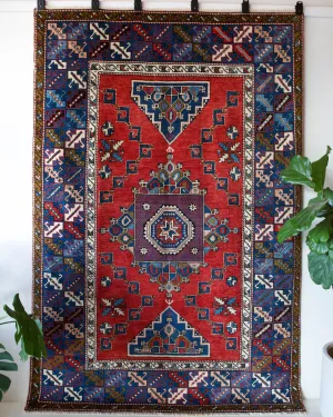 Vintage Canakkale Rug 6'2"x9'3"