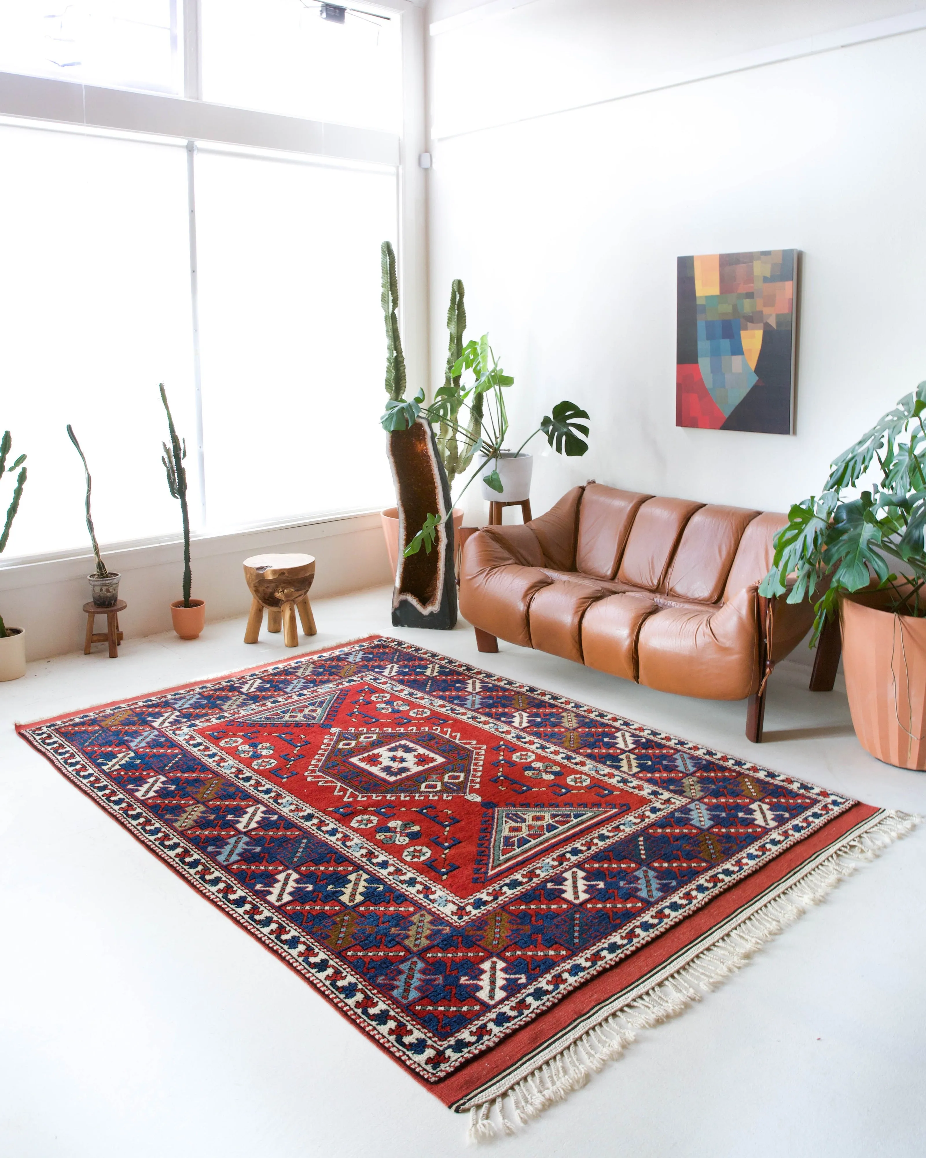 Vintage Canakkale Rug 6'2"x9'3"