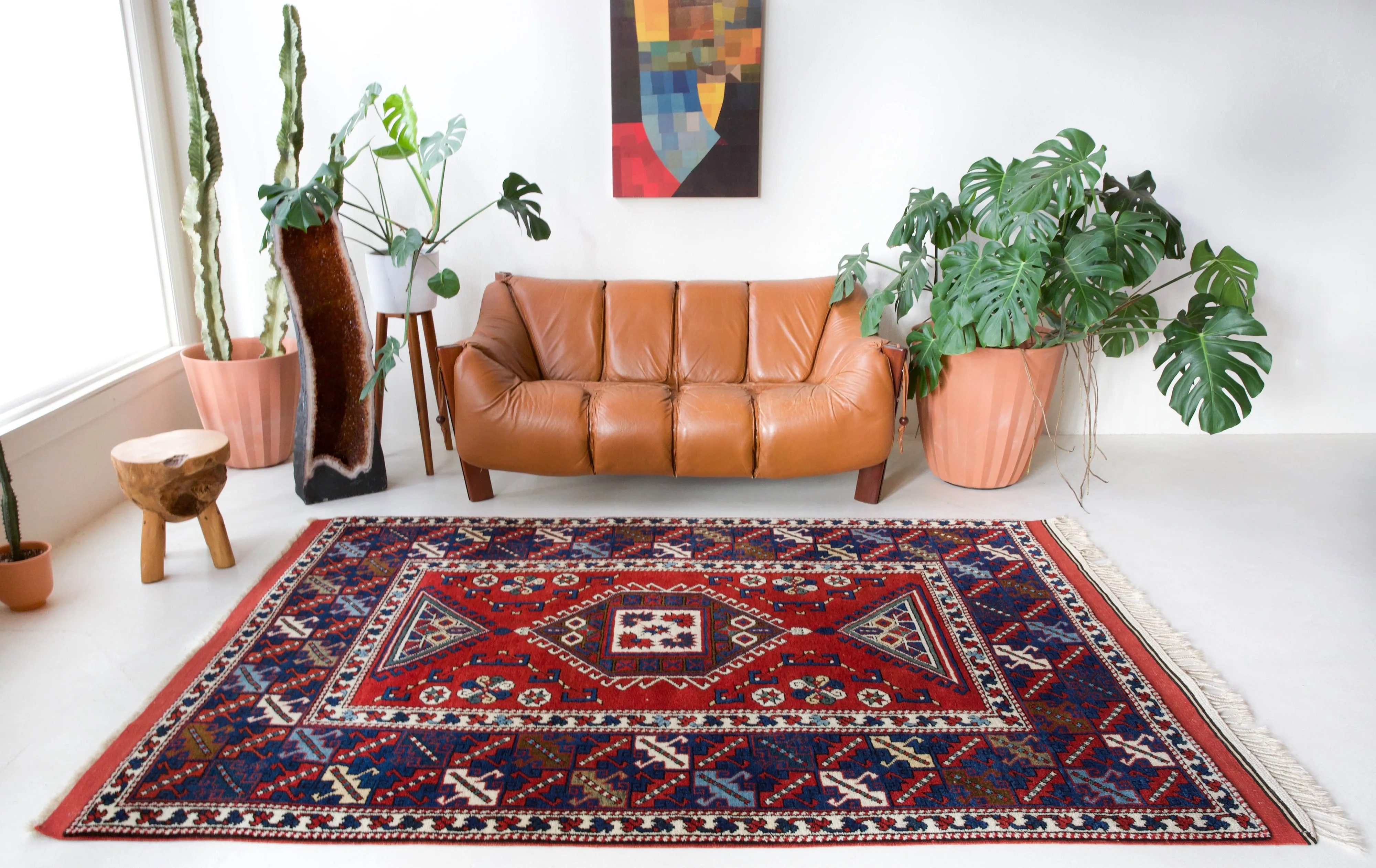Vintage Canakkale Rug 6'2"x9'3"