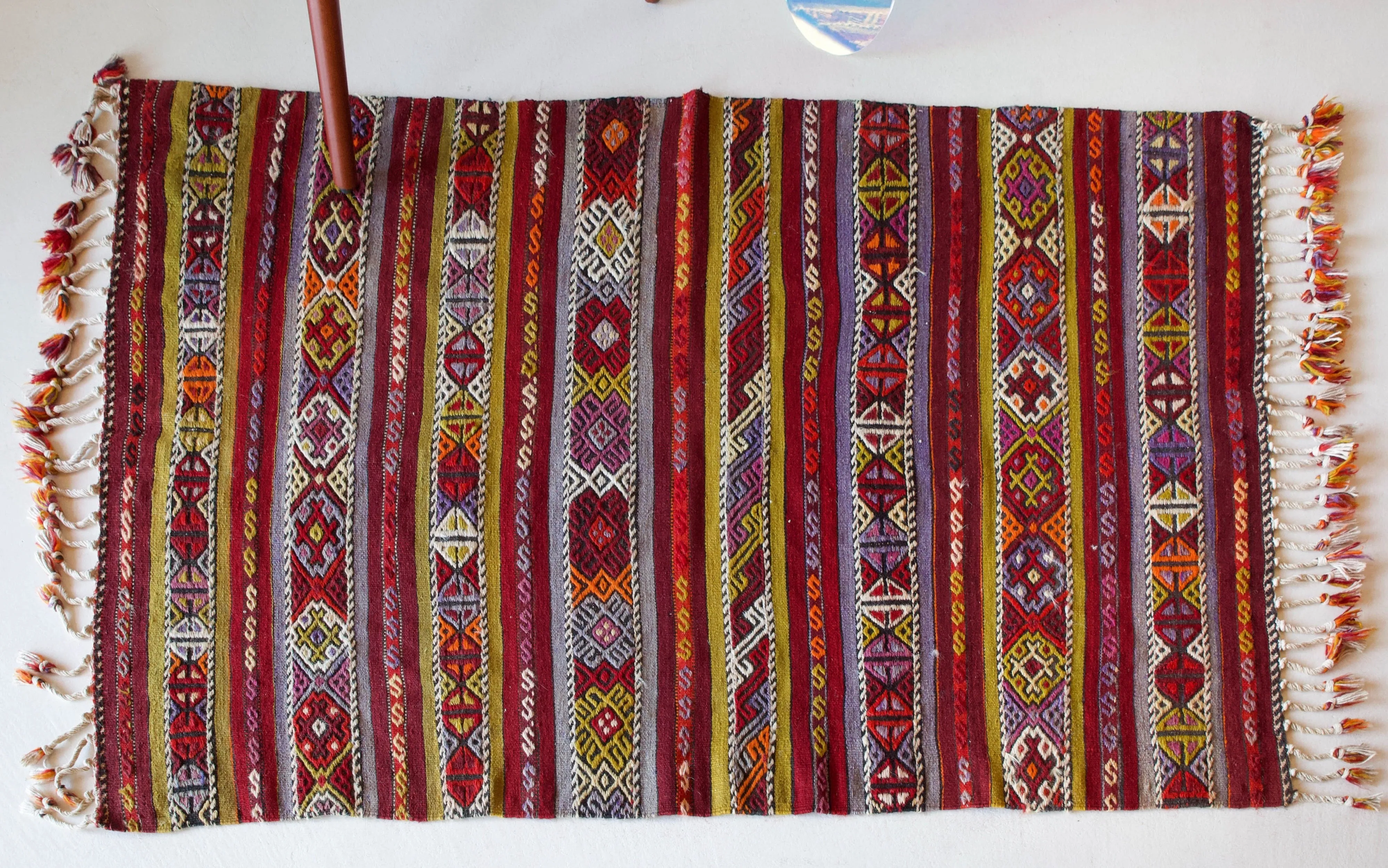 Vintage central Anatolian Kilim Rug 3'x5'5"