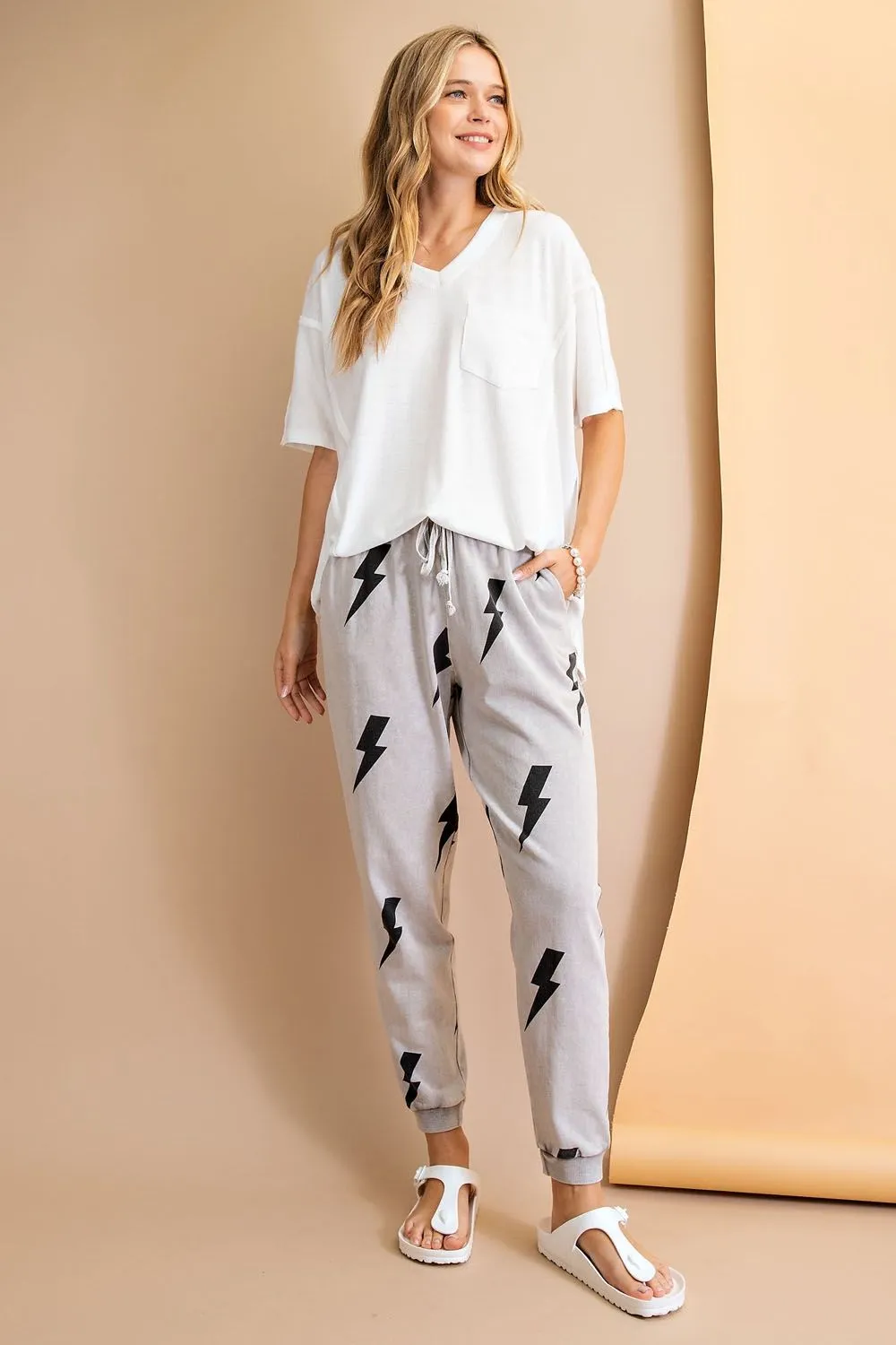 Whisper Loose Fit Top - Short sleeve ribbed loose fit knit top